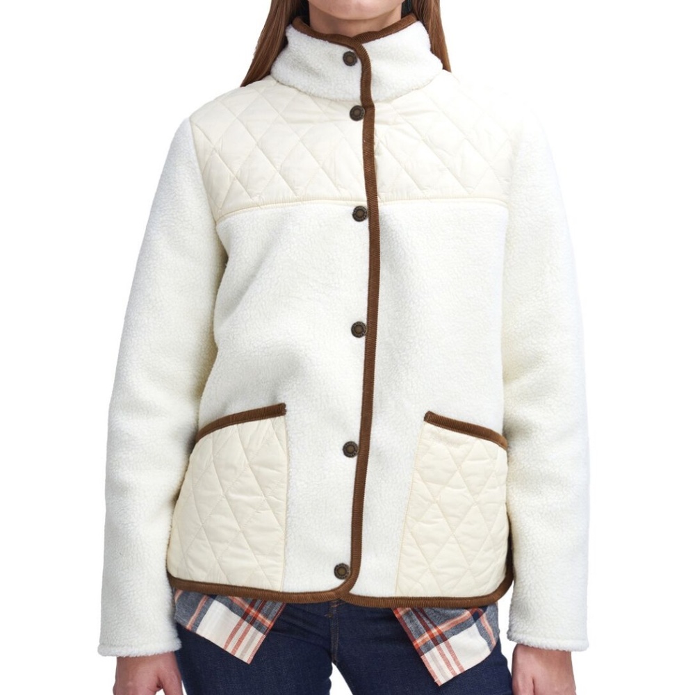 NWT Women's Barbour Brambles Fleece Jacket